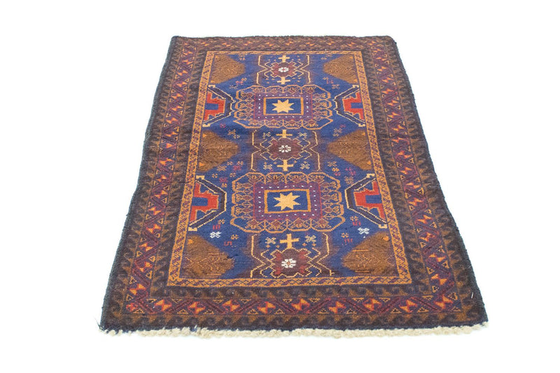 Baluch tapijt - 137 x 81 cm - blauw