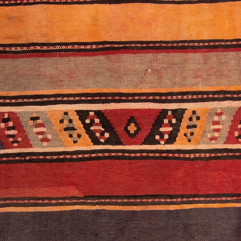 Loper Kelim tapijt - Oud - 310 x 150 cm - veelkleurig