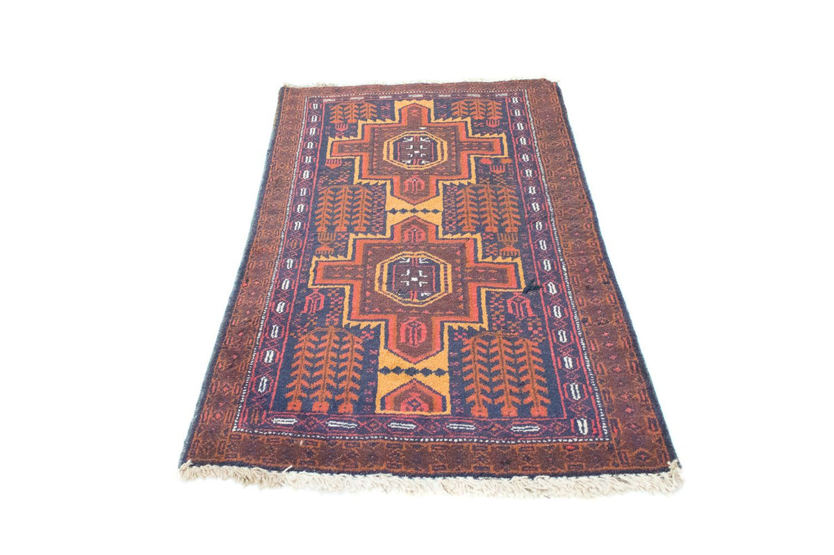 Baluch tapijt - 133 x 82 cm - blauw
