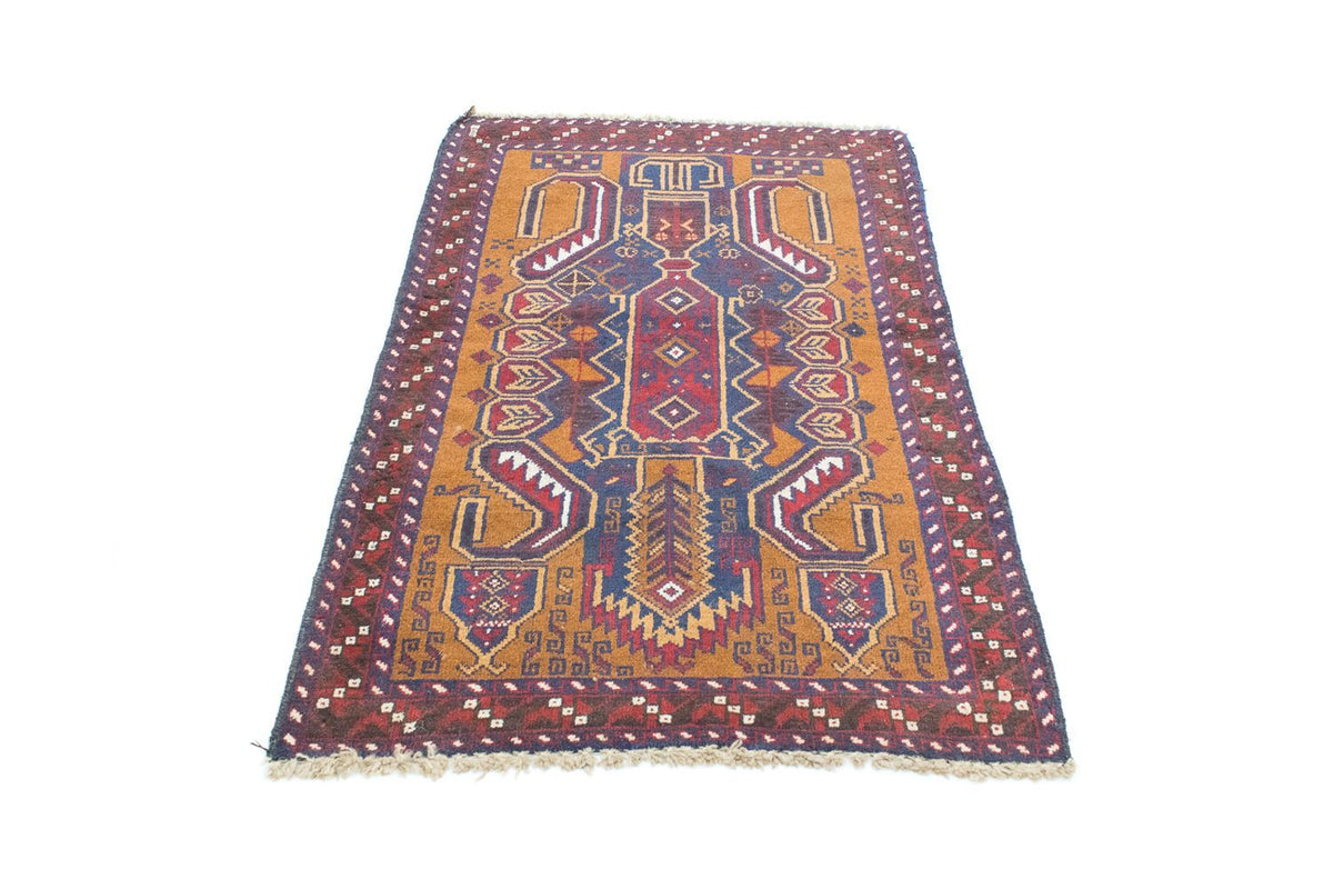 Baluch tapijt - 136 x 89 cm - blauw