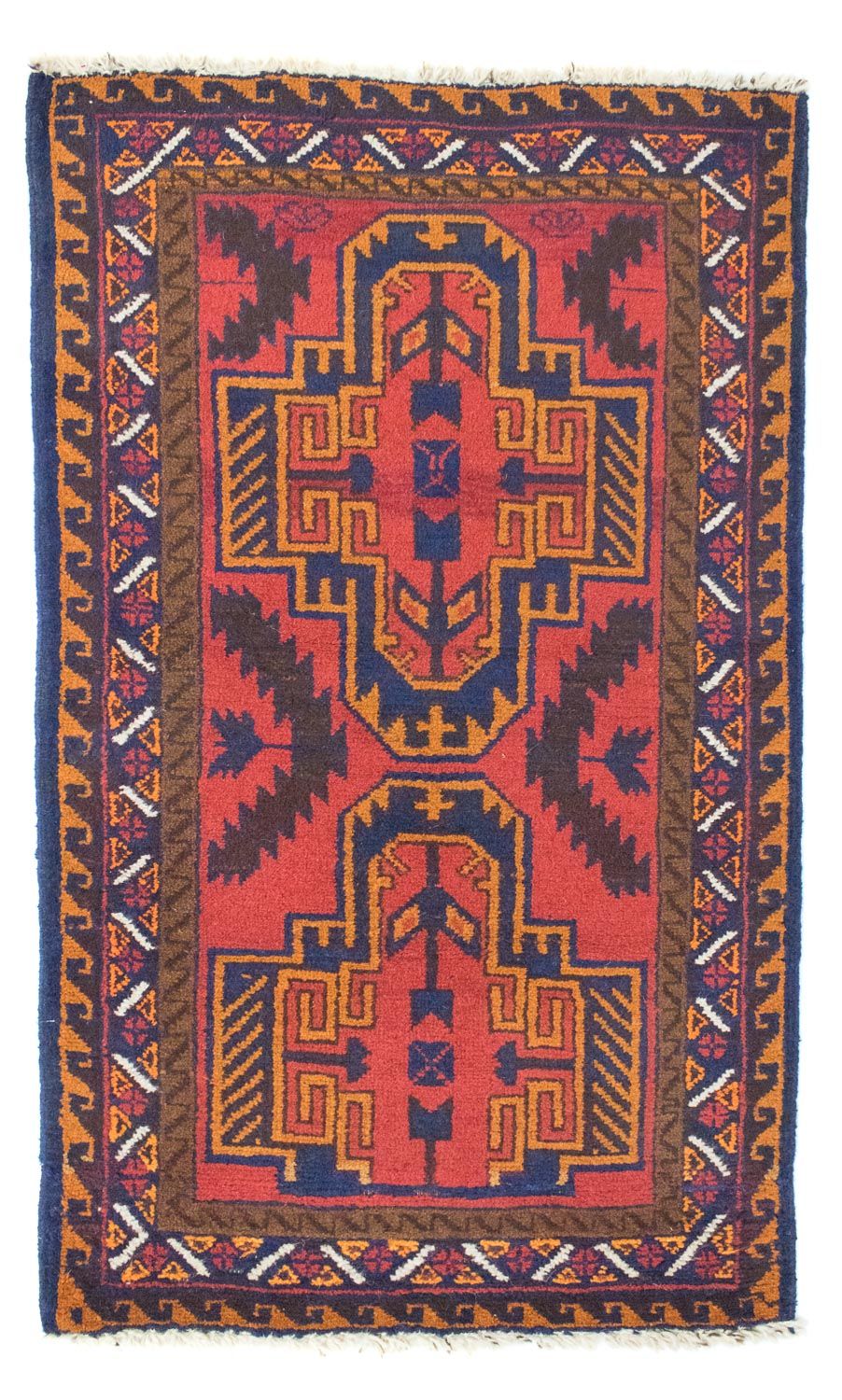 Baluch tapijt - 134 x 75 cm - rood