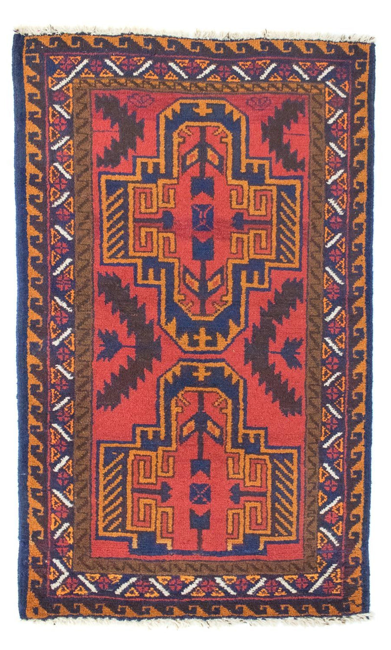 Baluch tapijt - 134 x 75 cm - rood