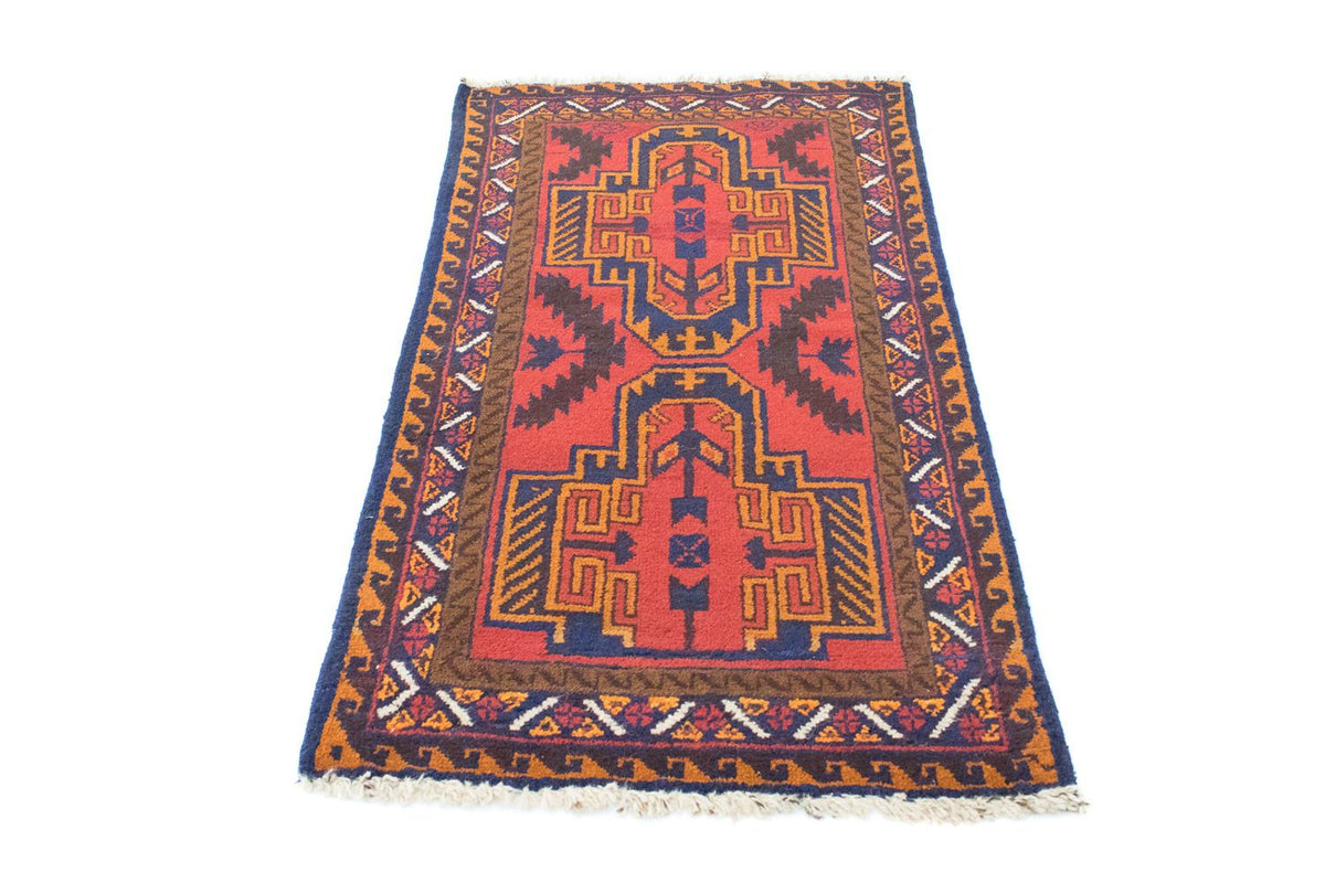Baluch tapijt - 134 x 75 cm - rood