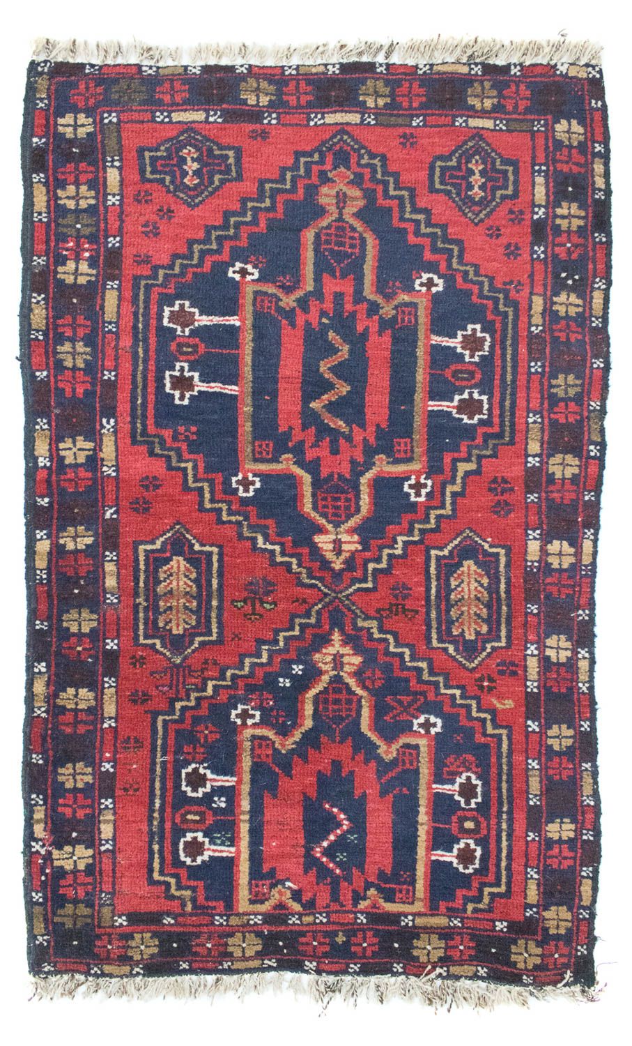 Baluch tapijt - 127 x 77 cm - blauw
