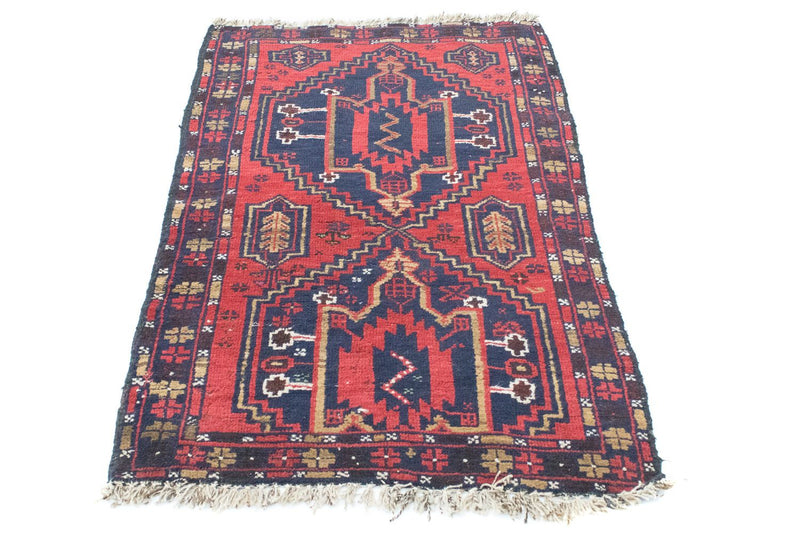 Baluch tapijt - 127 x 77 cm - blauw