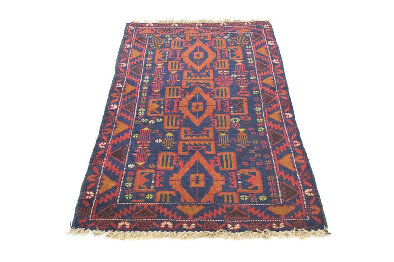 Baluch tapijt - 135 x 81 cm - blauw