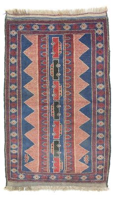 Baluch tapijt - 160 x 84 cm - blauw