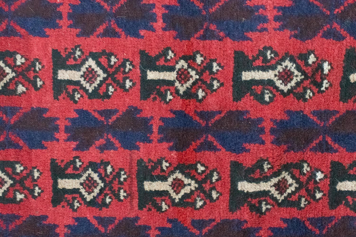 Baluch tapijt - 126 x 73 cm - rood