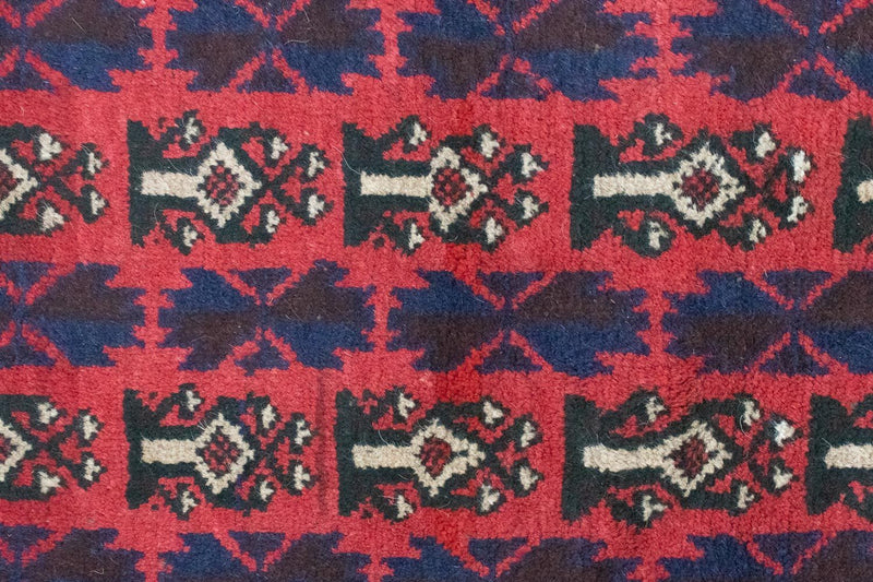 Baluch tapijt - 126 x 73 cm - rood