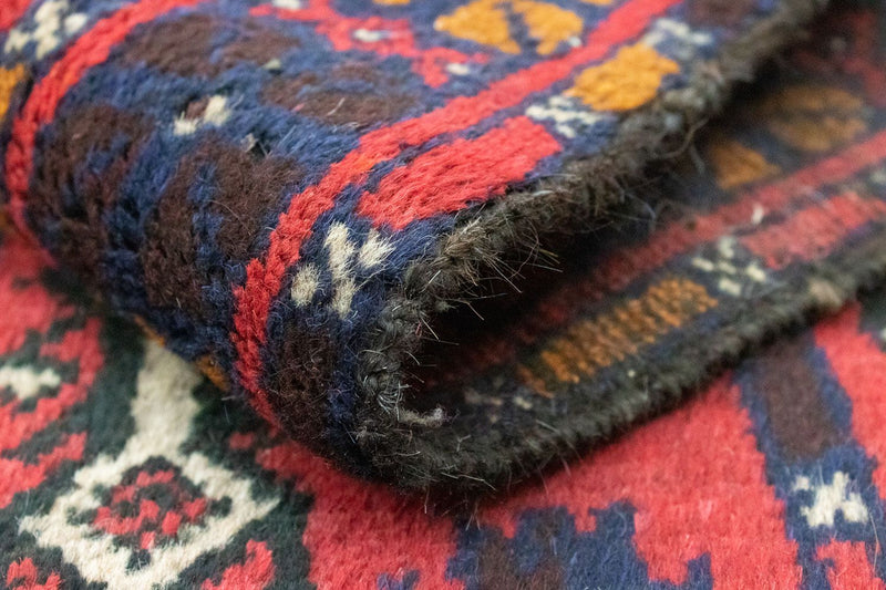 Baluch tapijt - 126 x 73 cm - rood