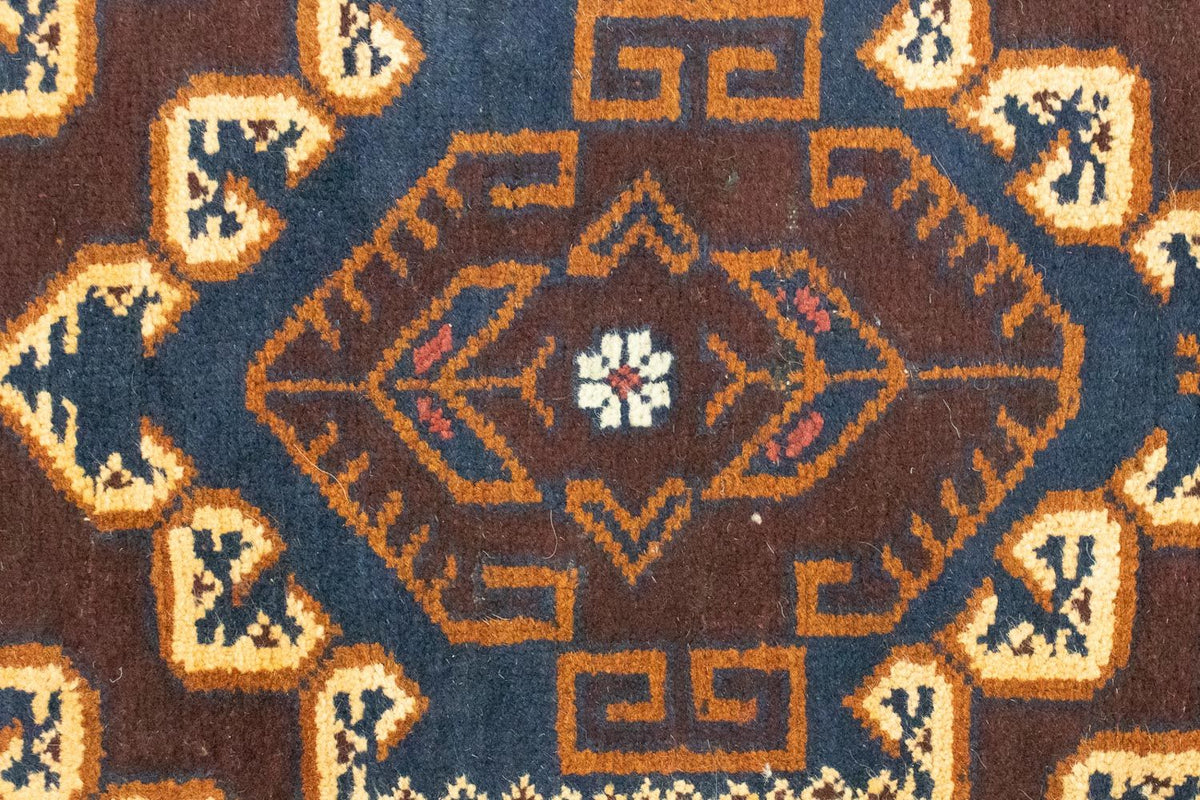 Baluch tapijt - 132 x 85 cm - bruin