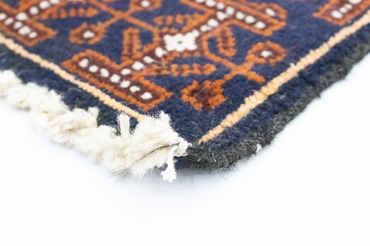 Baluch tapijt - 132 x 85 cm - bruin