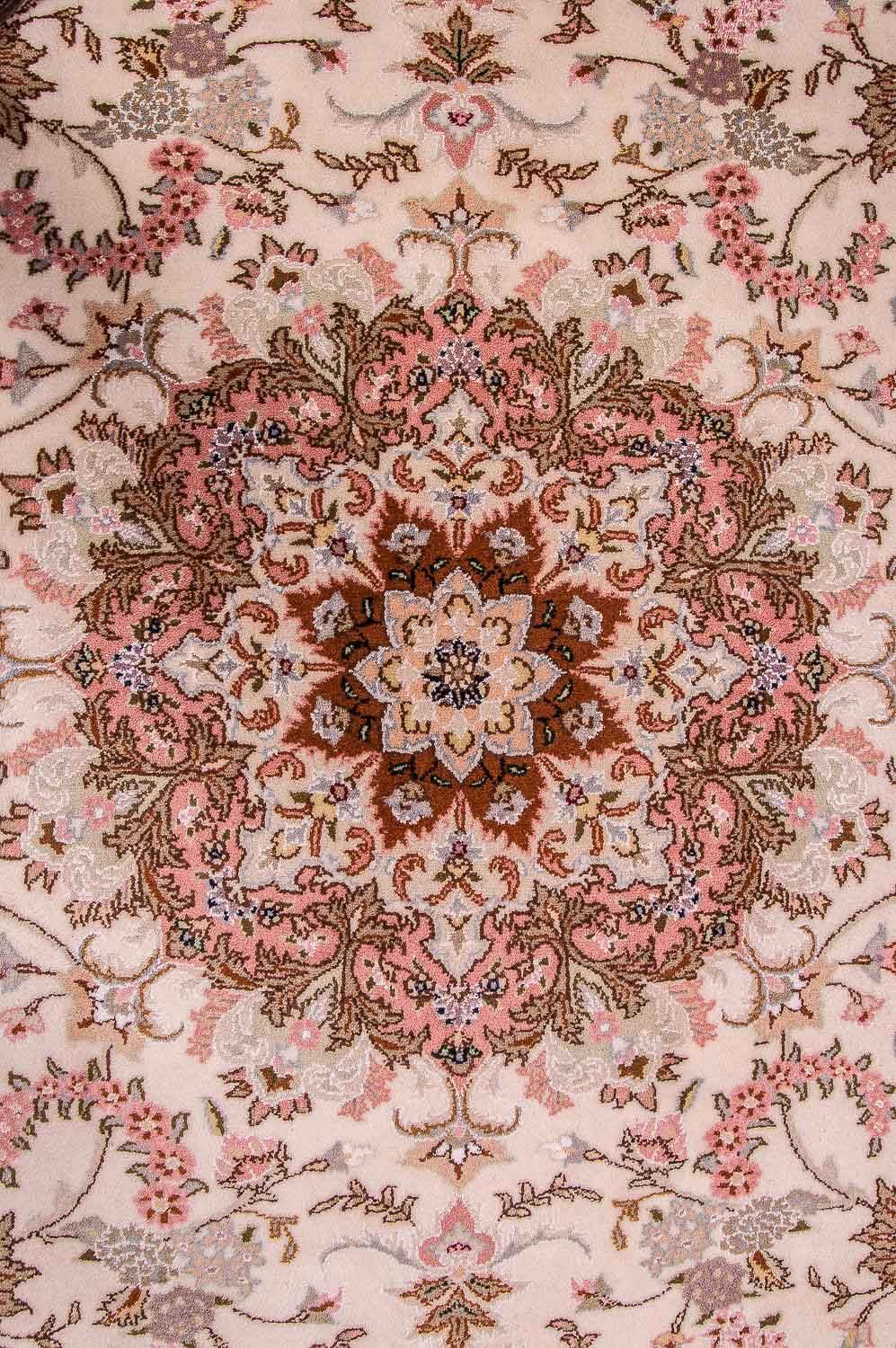 Perzisch tapijt - Tabriz - Royal - 298 x 200 cm - roze