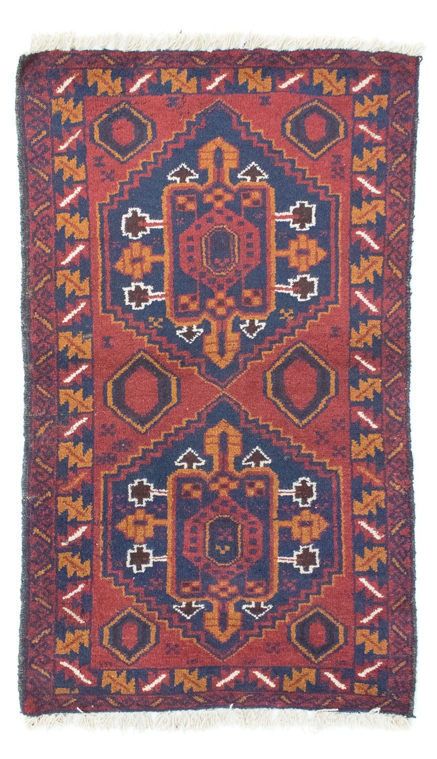 Baluch tapijt - 136 x 79 cm - oranje