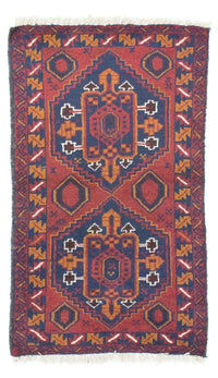 Baluch tapijt - 136 x 79 cm - oranje