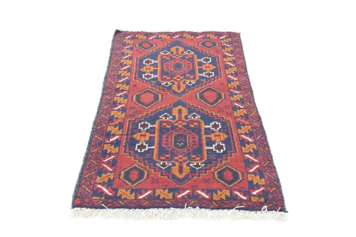 Baluch tapijt - 136 x 79 cm - oranje