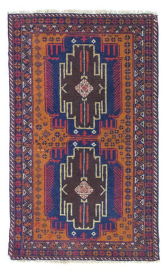 Baluch tapijt - 139 x 80 cm - oranje