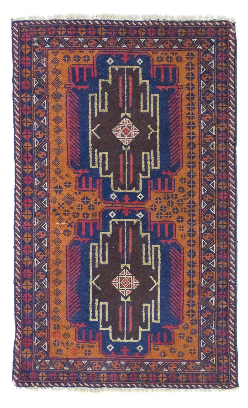 Baluch tapijt - 139 x 80 cm - oranje
