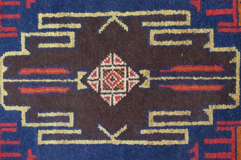 Baluch tapijt - 139 x 80 cm - oranje