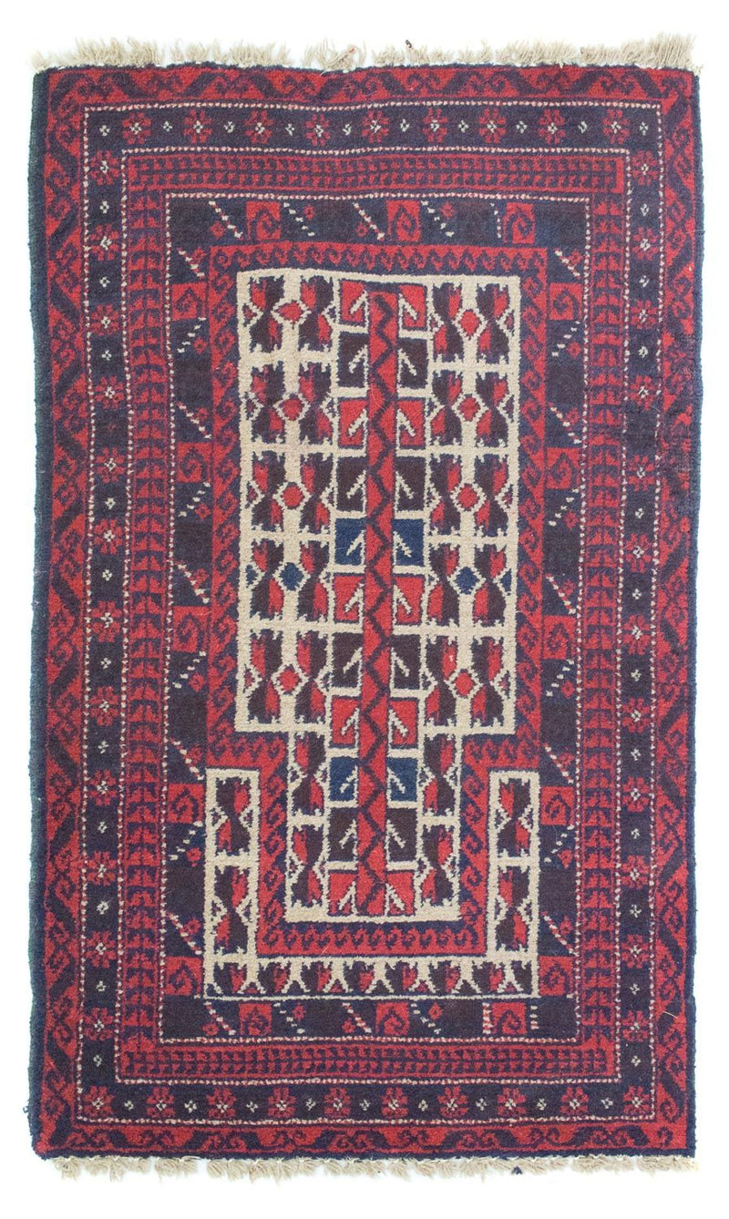 Baluch tapijt - 125 x 74 cm - rood