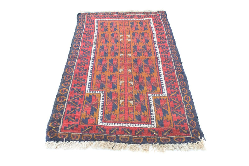 Baluch tapijt - 143 x 84 cm - rood