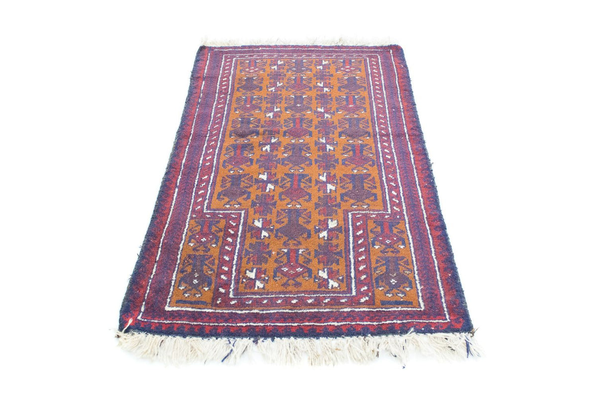 Baluch tapijt - 138 x 85 cm - oranje