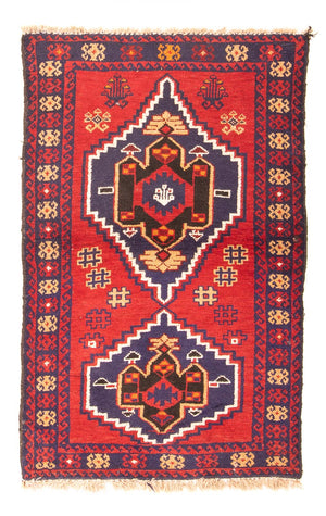Baluch tapijt - 130 x 79 cm - rood