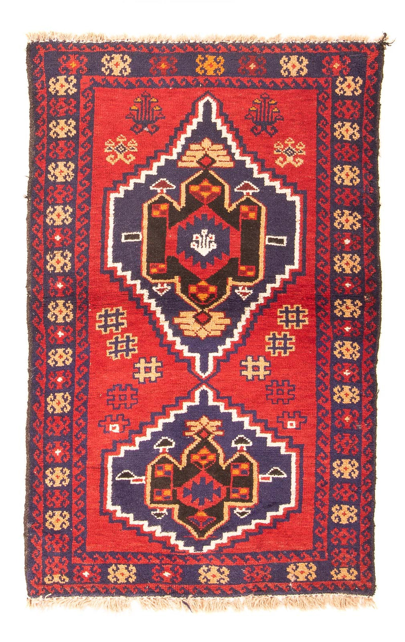 Baluch tapijt - 130 x 79 cm - rood