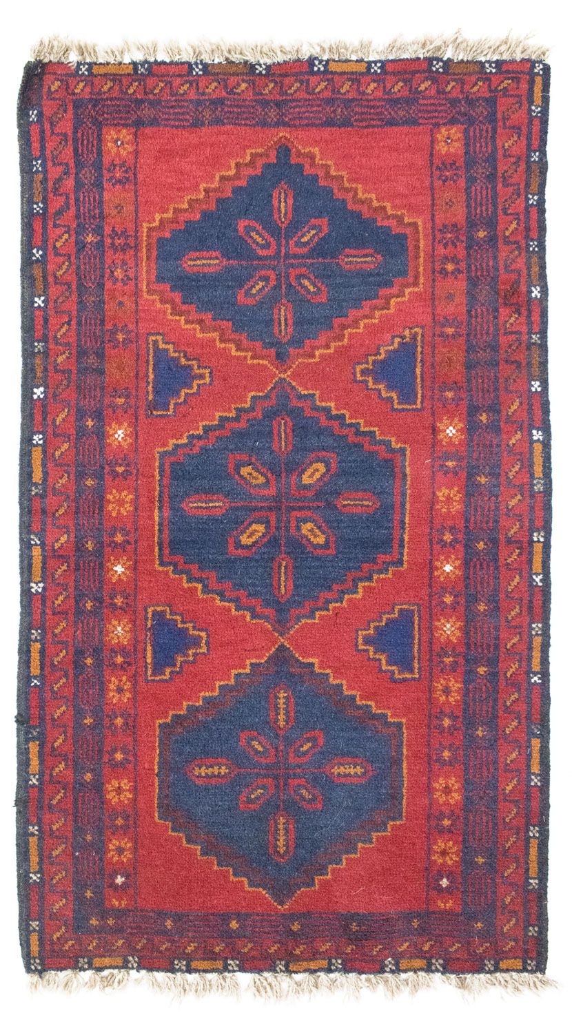 Baluch tapijt - 131 x 78 cm - rood