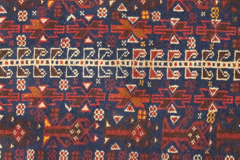 Baluch tapijt - 140 x 87 cm - blauw