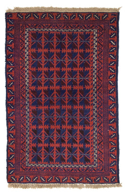 Baluch tapijt - 137 x 84 cm - blauw