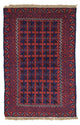 Baluch tapijt - 137 x 84 cm - blauw