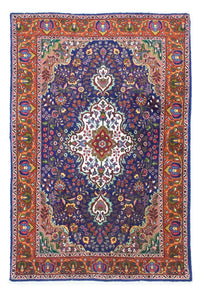Perzisch tapijt - Tabriz - 160 x 105 cm - blauw