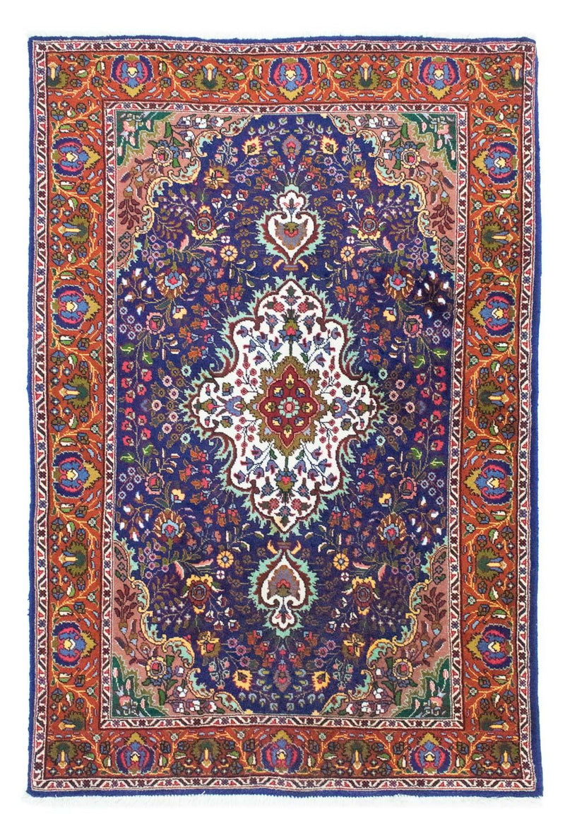 Perzisch tapijt - Tabriz - 160 x 105 cm - blauw