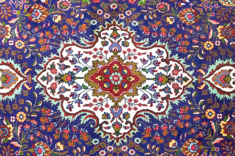 Perzisch tapijt - Tabriz - 160 x 105 cm - blauw