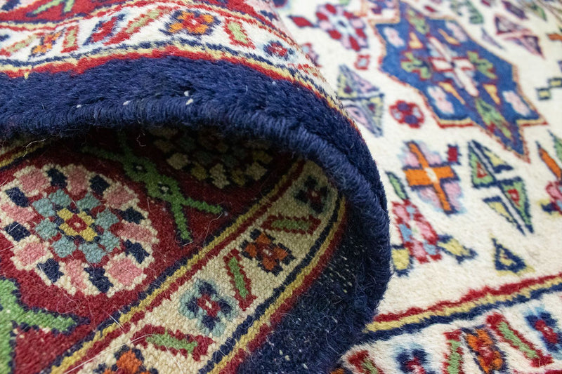 Turkaman tapijt - 167 x 100 cm - blauw