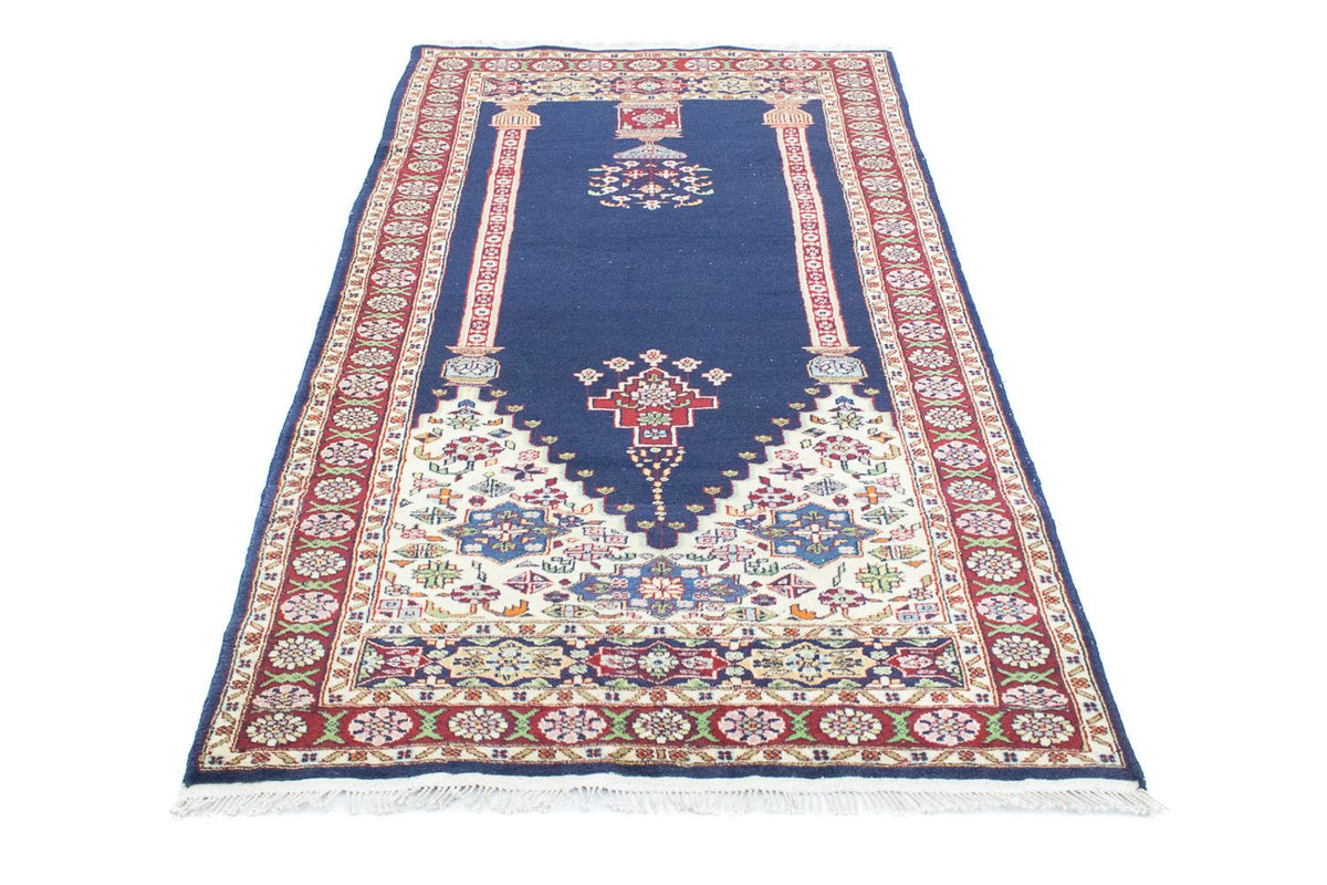 Turkaman tapijt - 167 x 100 cm - blauw
