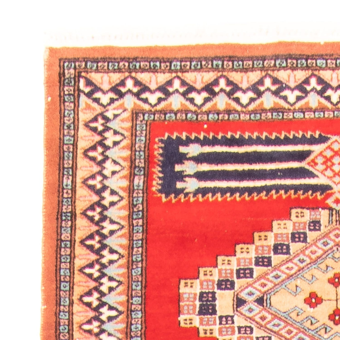Loper Pakistaans tapijt - 285 x 79 cm - rood