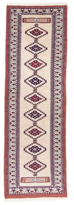 Loper Pakistaans tapijt - 195 x 65 cm - beige
