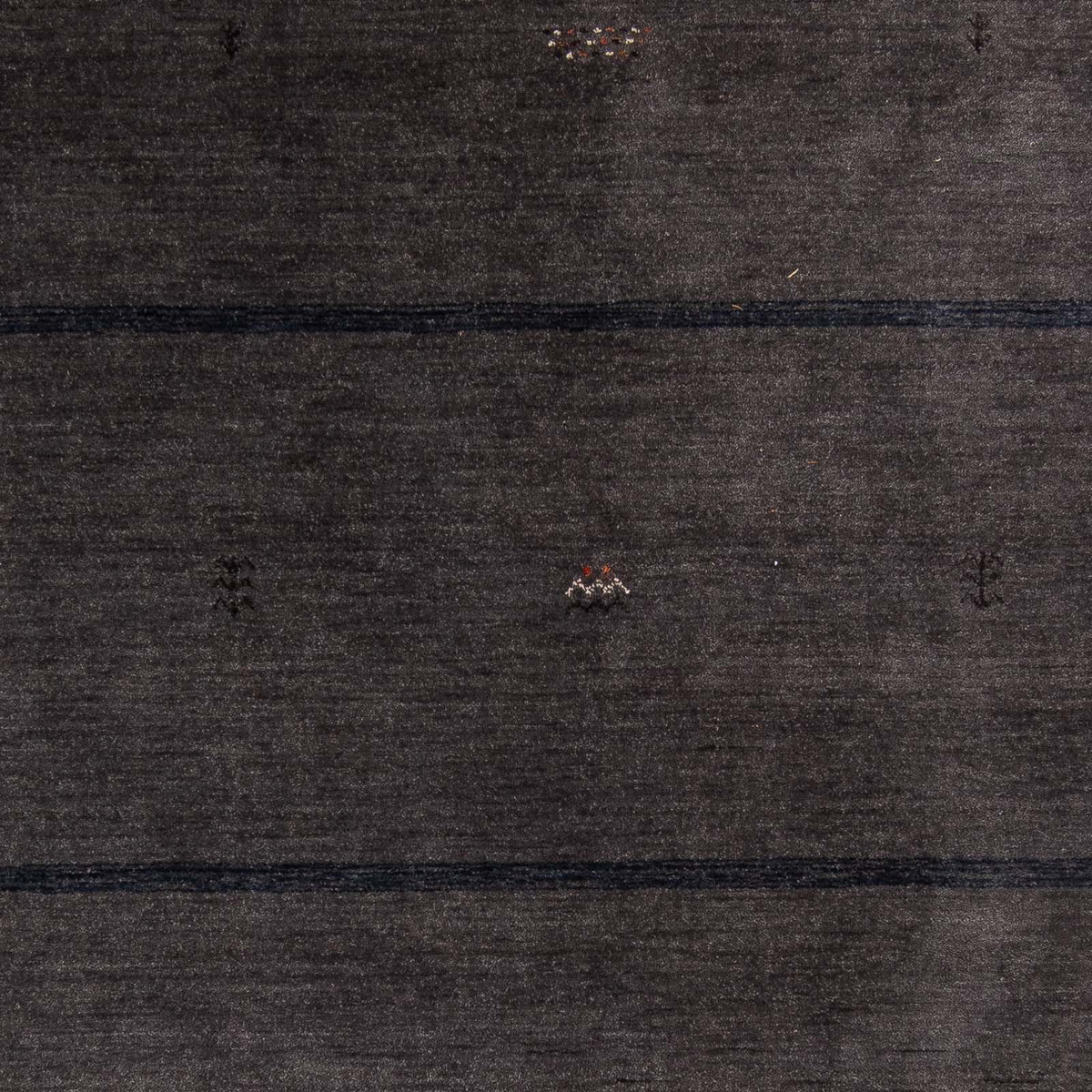 Gabbeh Tapijt - Loribaft Softy - 218 x 171 cm - donkerbruin