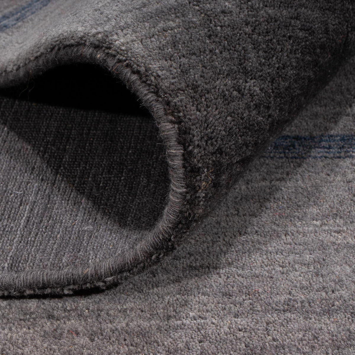 Gabbeh Tapijt - Loribaft Softy - 218 x 171 cm - donkerbruin