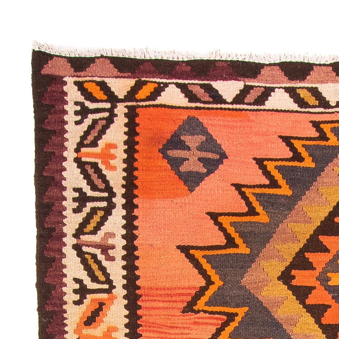 Antiek kilim Tapijt 265x140cm