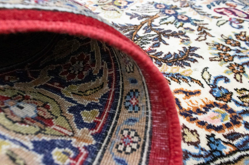 Perzisch tapijt - Ghom - 166 x 105 cm - beige