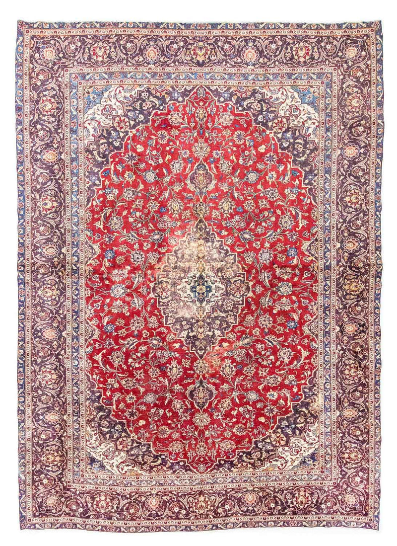 Perzisch tapijt - Keshan - 382 x 290 cm - rood