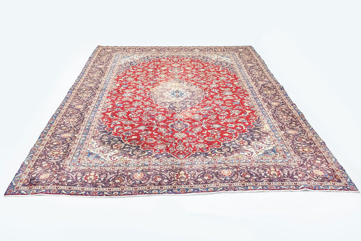 Perzisch tapijt - Keshan - 382 x 290 cm - rood