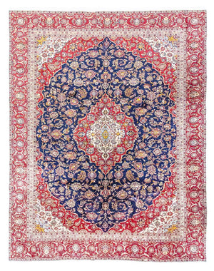 Perzisch tapijt - Keshan - 367 x 285 cm - donkerblauw