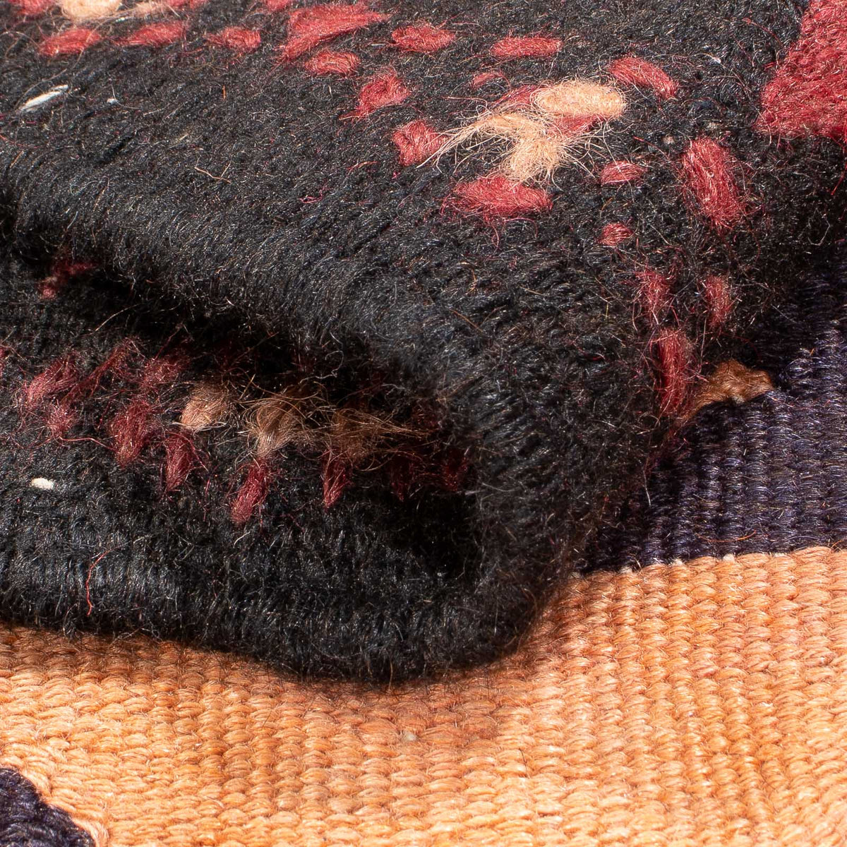 Loper Kelim tapijt - Oud - 435 x 150 cm - licht rood