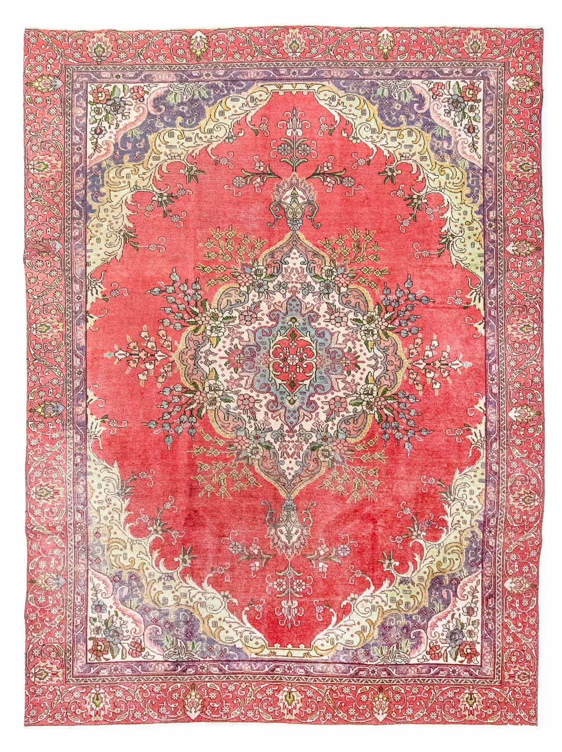 Perzisch tapijt - Tabriz - 375 x 275 cm - oranje