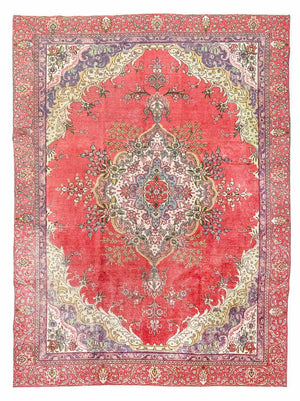Perzisch tapijt - Tabriz - 375 x 275 cm - oranje