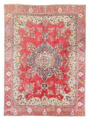 Perzisch tapijt - Tabriz - 365 x 278 cm - rood